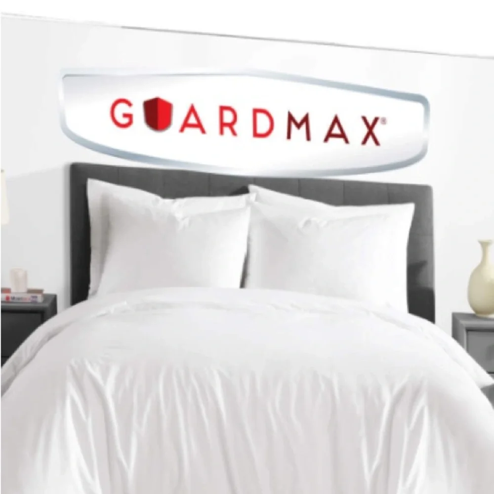 Waterproof Duvet Cover Protector-White-QUEEN SIZE